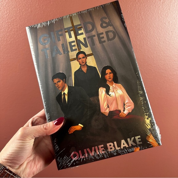 Owlcrate Gifted & Talented by Olivie Blake Signed Hardback Exclusive Edition
